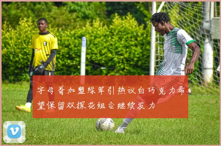 字母哥加盟绿军引热议白巧克力希望保留双探花组合继续发力